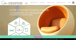Desktop Screenshot of maisons-hexagone.fr